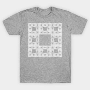 sierpinski squares - white T-Shirt